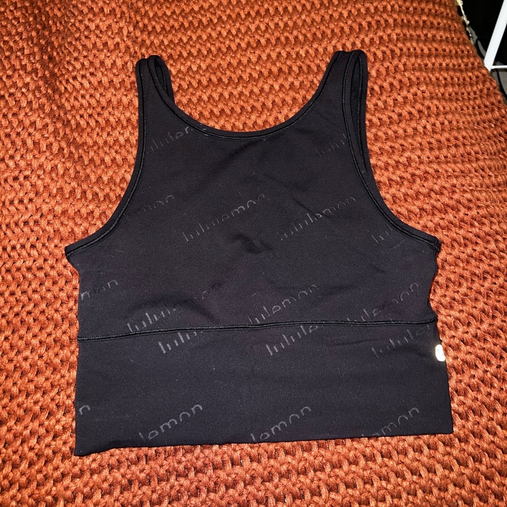 lululemon athletica Black Tank Top